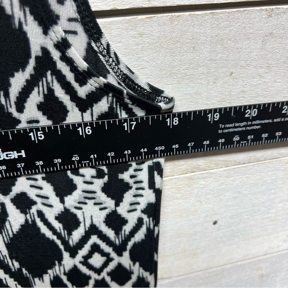 Chicos Travelers Maxi Dress Womens 1 US 8/10 Sleeveless Classic Aztec Print‎ - Picture 8 of 9